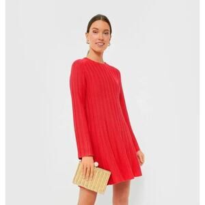 Pomander Place Tuckernuck Red Adi Knit Mini Dress